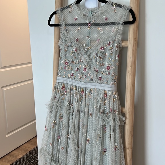 Needle & Thread Rococo Shimmer Ditsy Gown - Picture 3 of 7